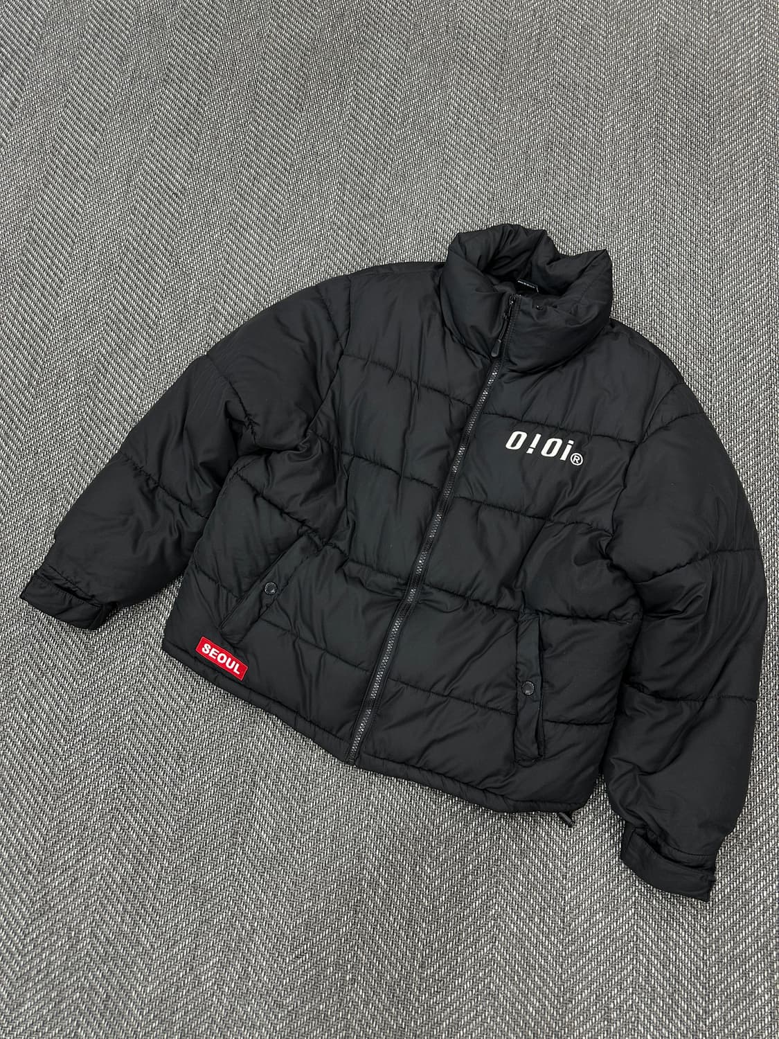 오아이 크롭패딩 M 상품이미지1