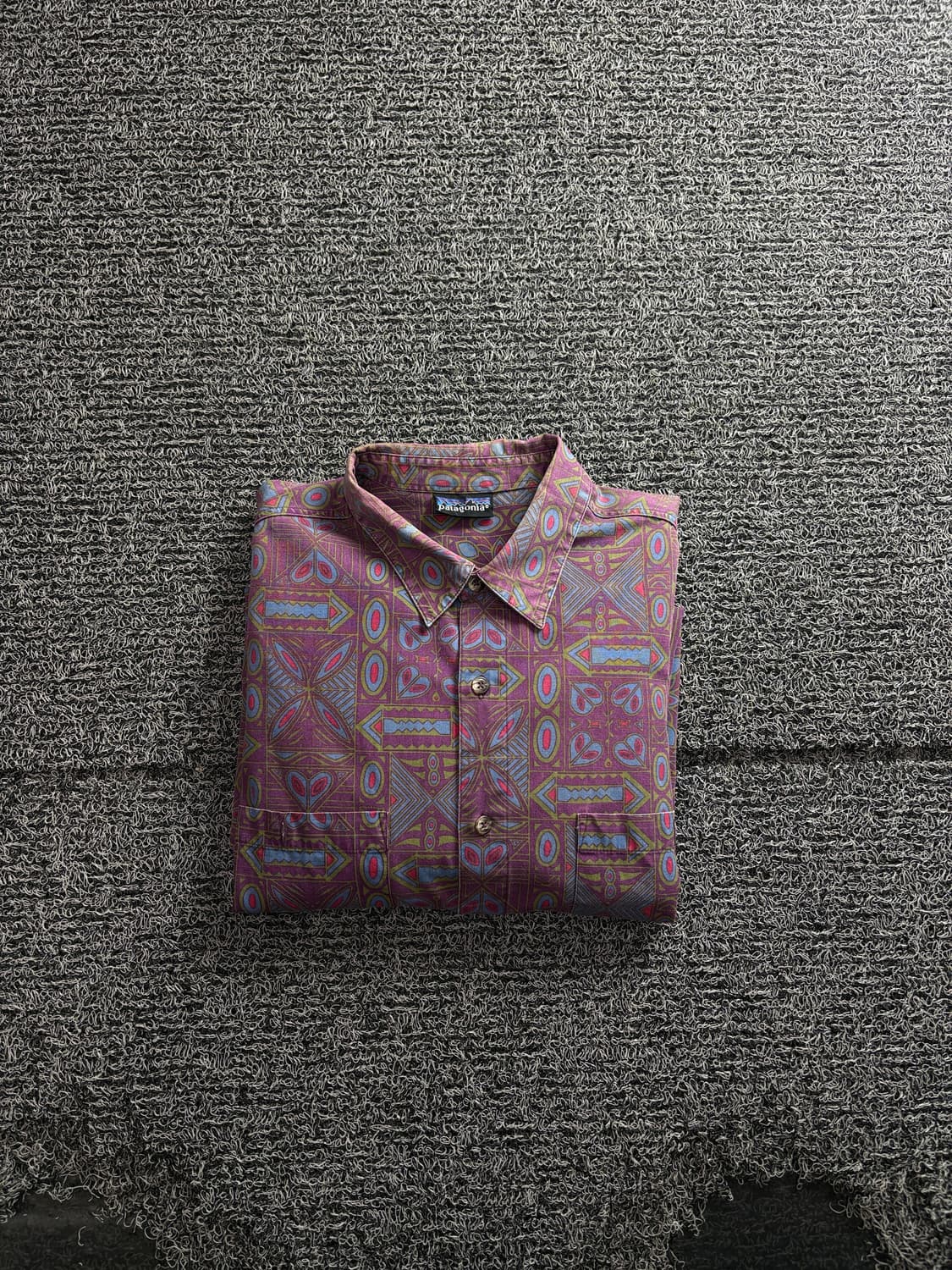 90s 파타고니아 네이티브 아즈텍 에스닉 셔츠 4175 상품이미지1