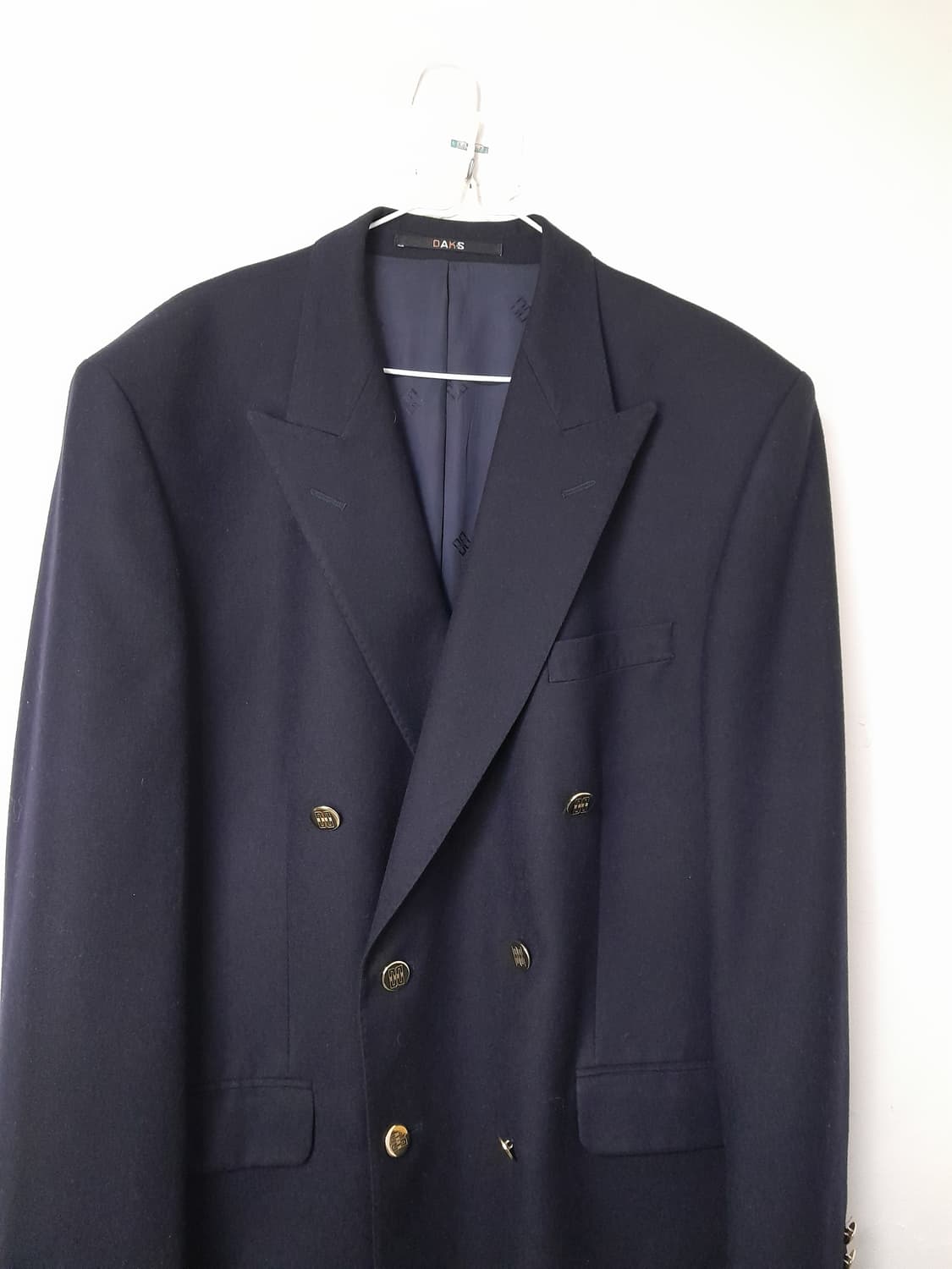 닥스 영국산 금장 더블 브레스티드 울 블레이져 42/105 상품이미지1