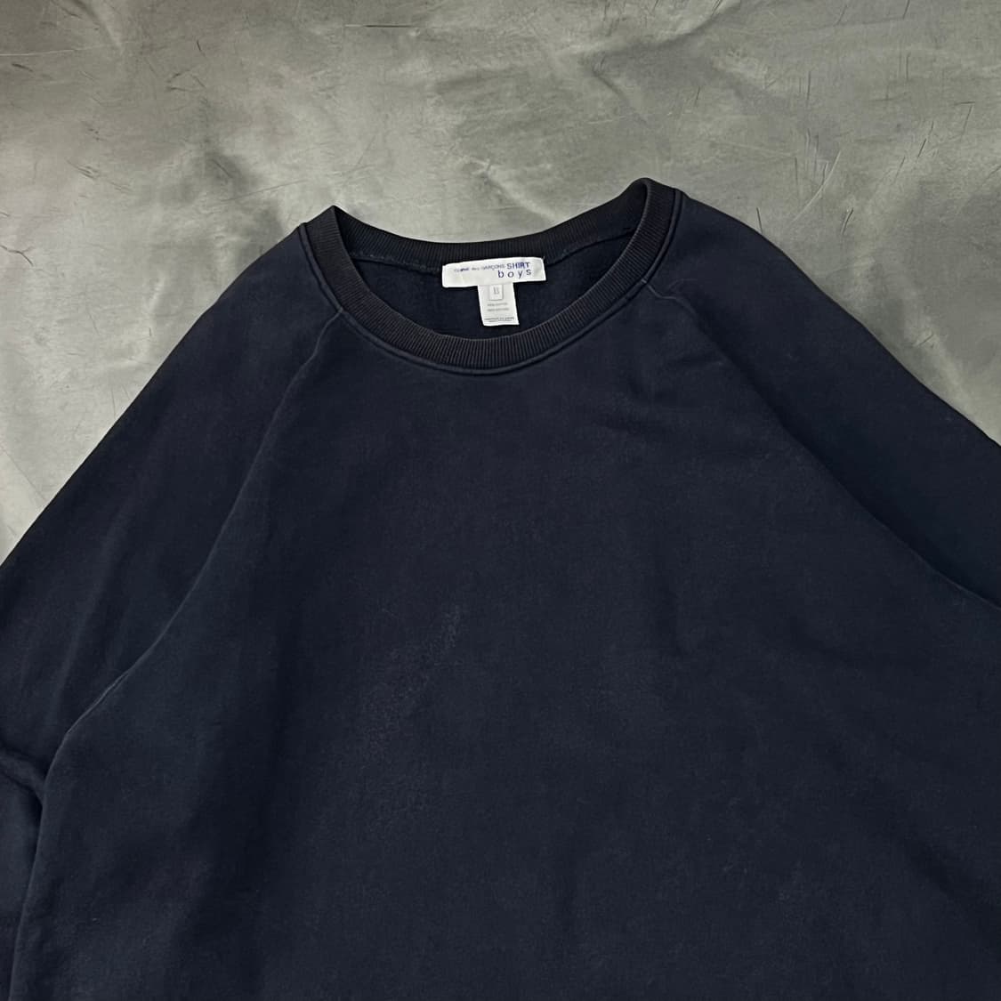  꼼데가르송 셔츠 컷팅 롱슬리브 y14614 상품이미지3