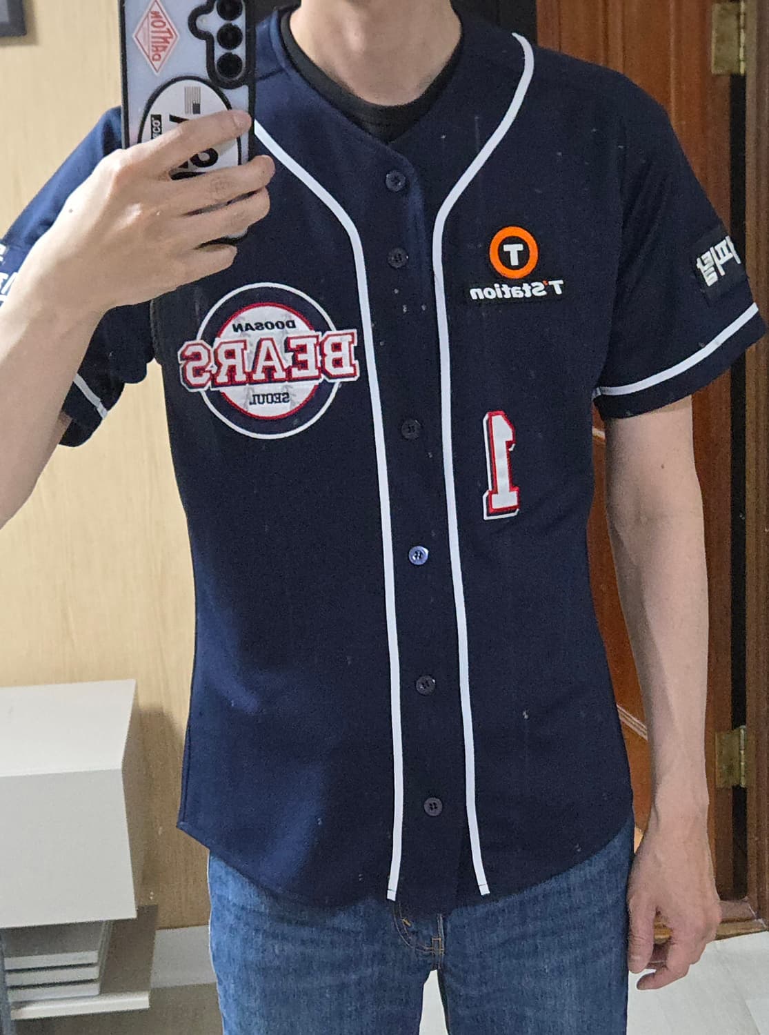 (착샷) 두산베어스 유니폼 져지  상품이미지10