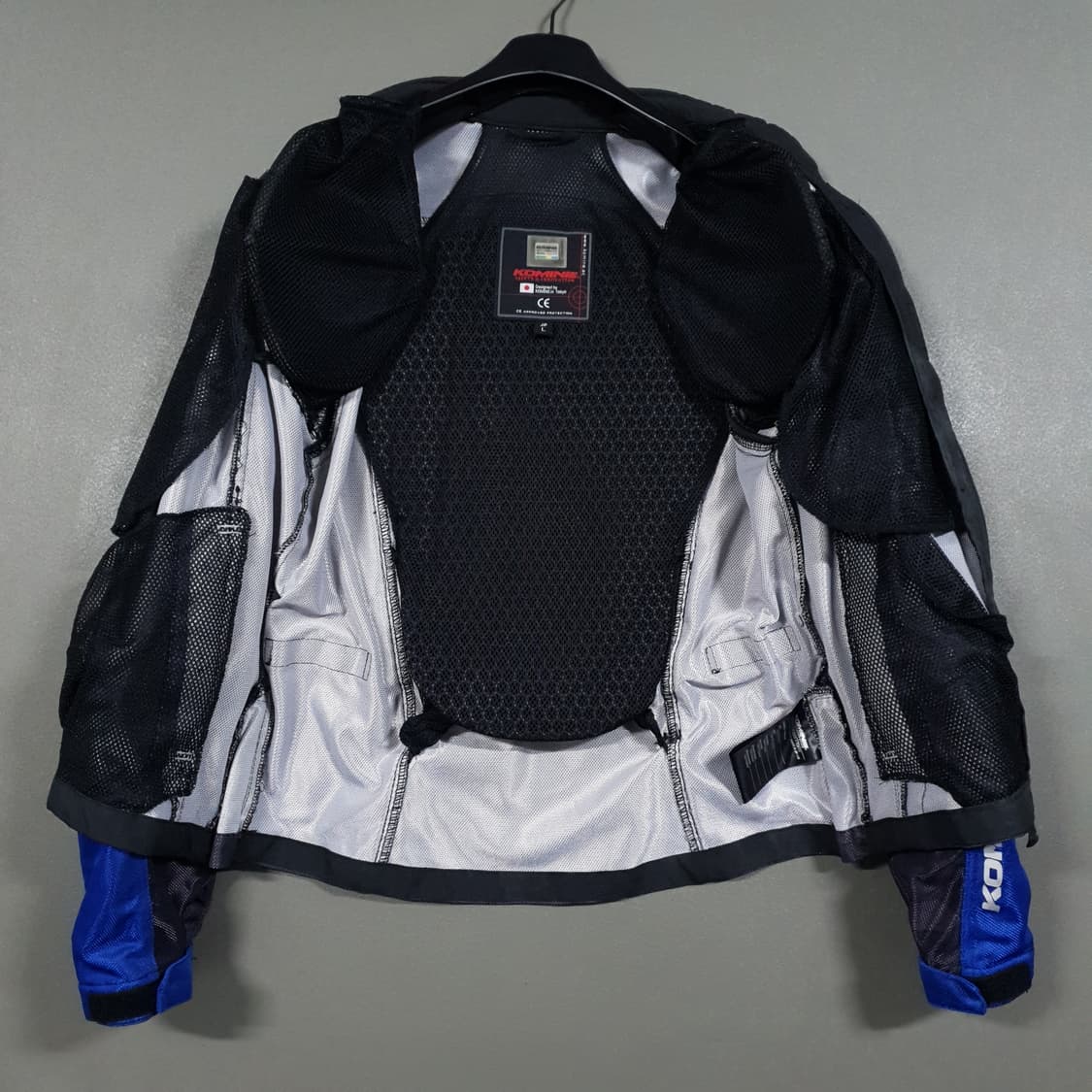 L) KOMINE 코미네 프로텍트 풀 메쉬 자켓 모터사이클 레이싱 보호구 상품이미지6