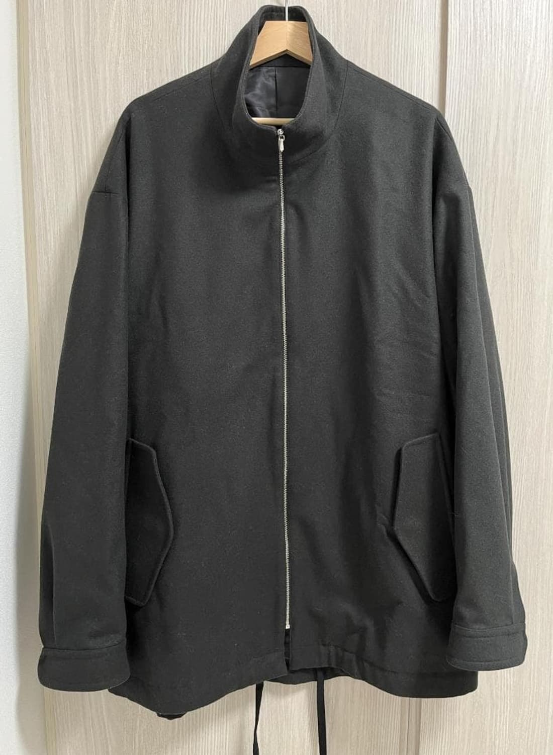 슈테인 stein 멜톤 집 울 하프 코트 상품이미지5