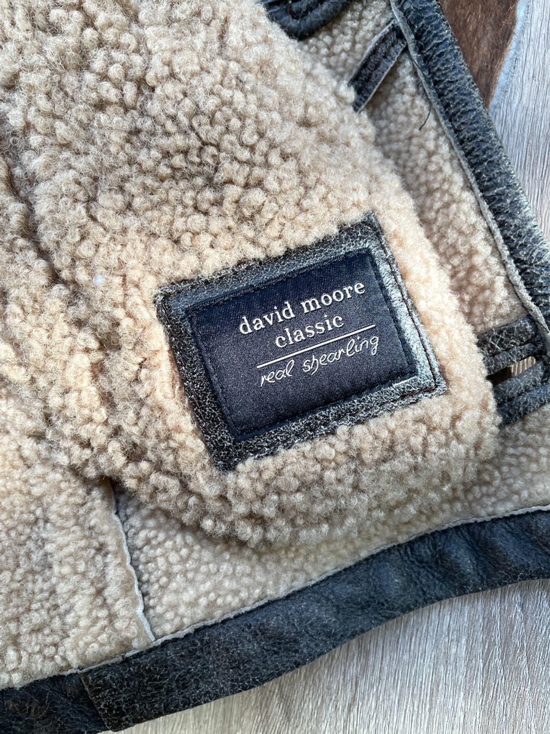 빈티지 양가죽 무스탕 자켓 상품이미지6