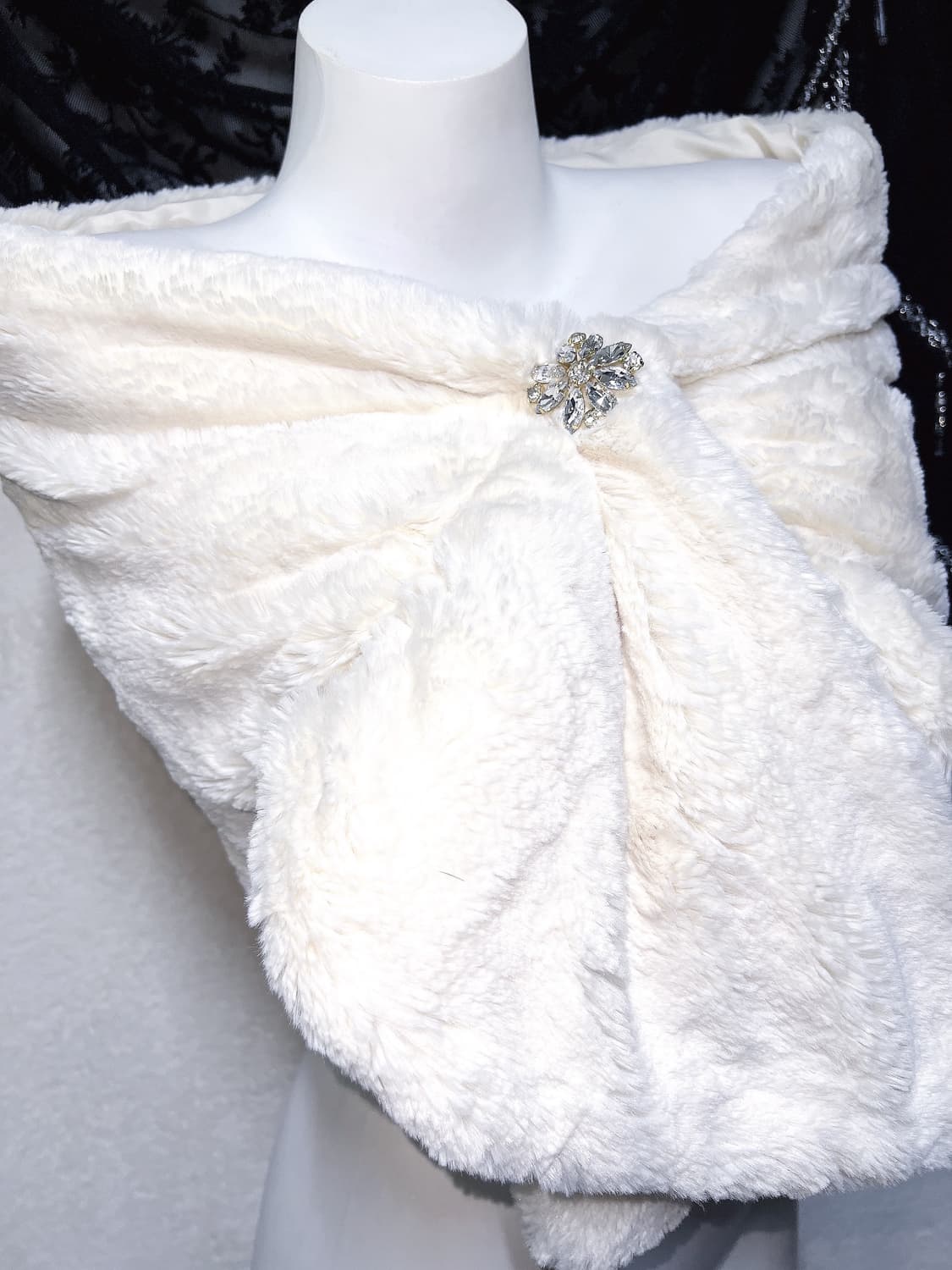 퍼 숄 머플러 케이프 망토 로맨틱갸루 로걀 오네 히메 달천 삿포로 핀터 상품이미지5