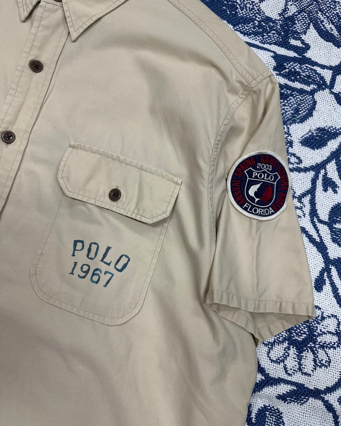 (2XL)00'S POLO OCEAN CAMP 셔츠-M2235 상품이미지3