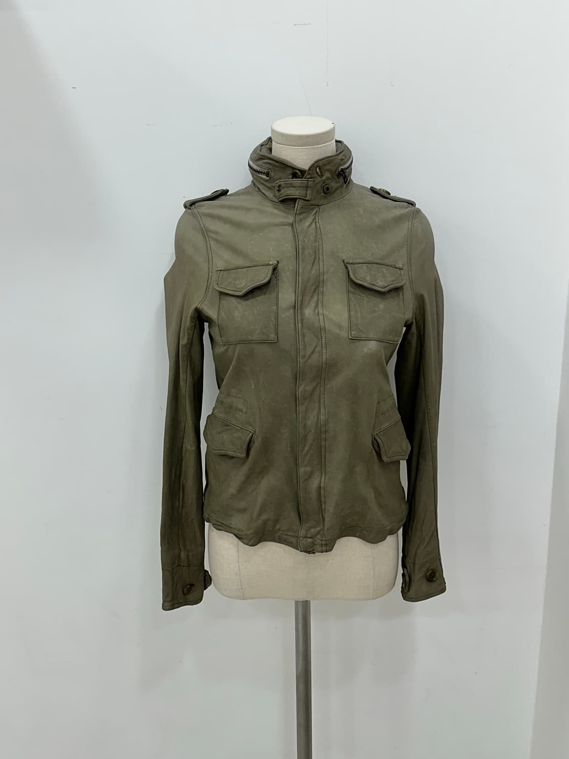 시시 가죽 자켓 상품이미지1