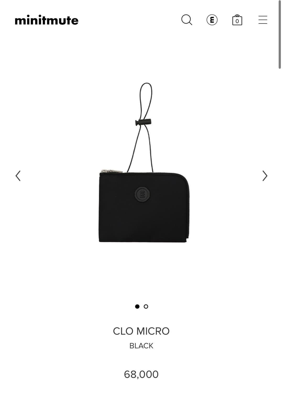 미닛뮤트 클로 마이크로백 상품이미지1