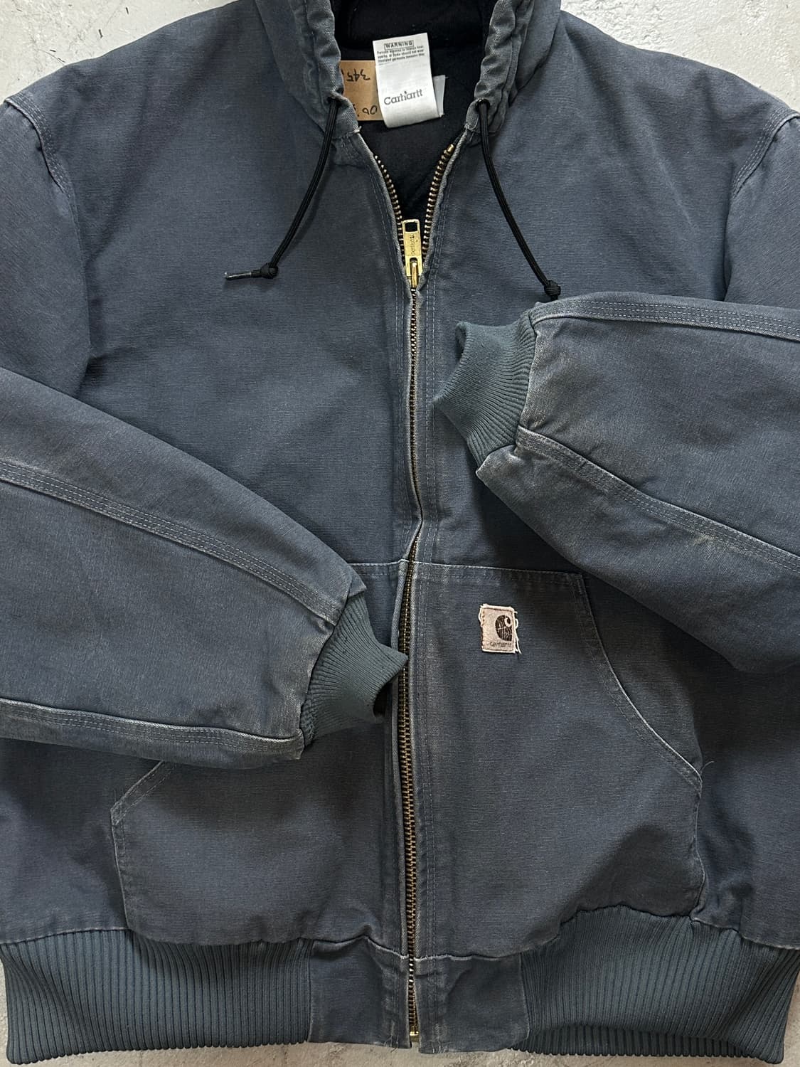 00's OG 칼하트 J130 액티브 자켓 칼하트 STM 블루 상품이미지8