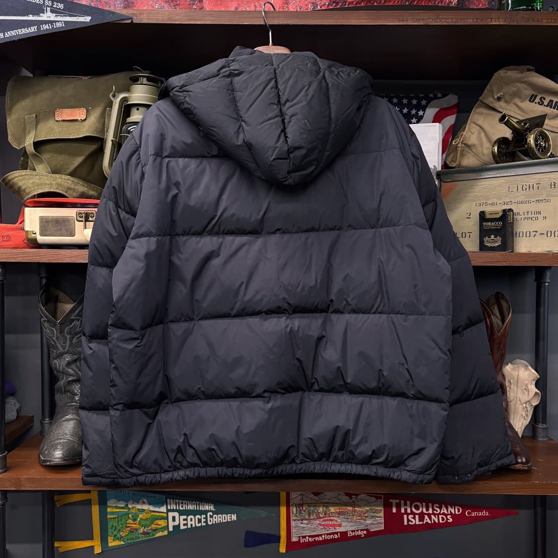90s 폴로 랄프로렌 푸퍼패딩 다운 후드점퍼 N342 상품이미지2