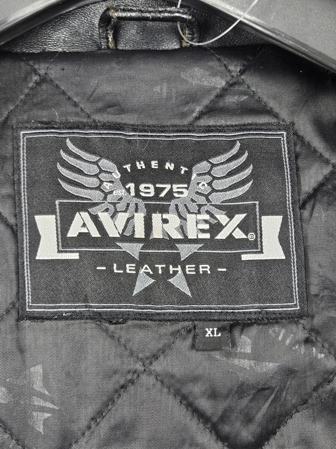아비렉스 퍼스트 아메리칸 인디언 자수패치 가죽 자켓 (XL)/ 10212 상품이미지7