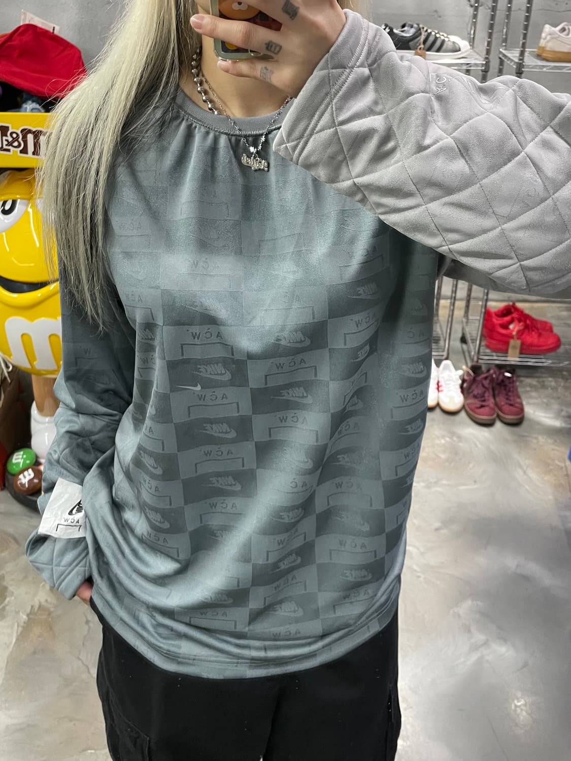 나이키 X 어콜드월 자카드 롱 슬리브 티셔츠 상품이미지9