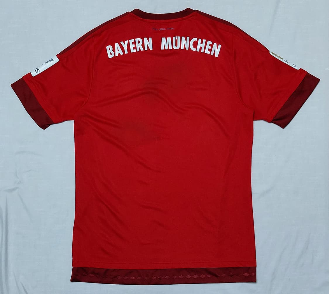 [정품/105] 아디다스 15-16 바이에른 뮌헨 홈 저지 상품이미지8