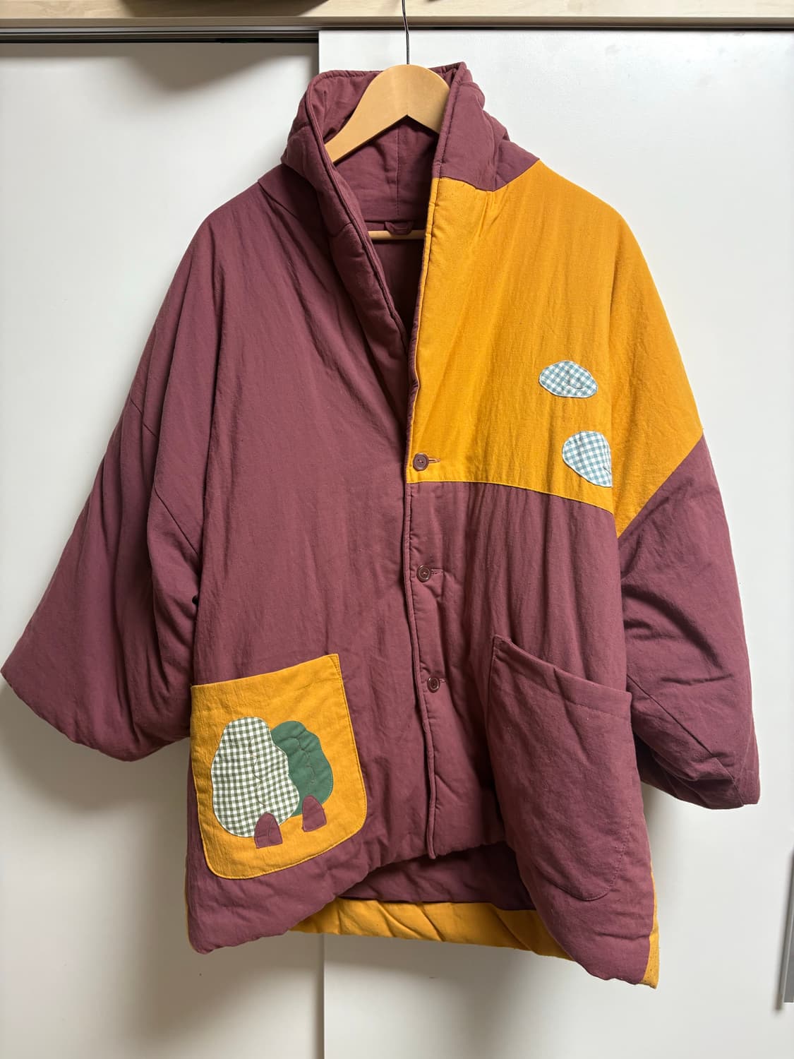 일본빈티지 키치 무드 패딩 자켓 상품이미지1