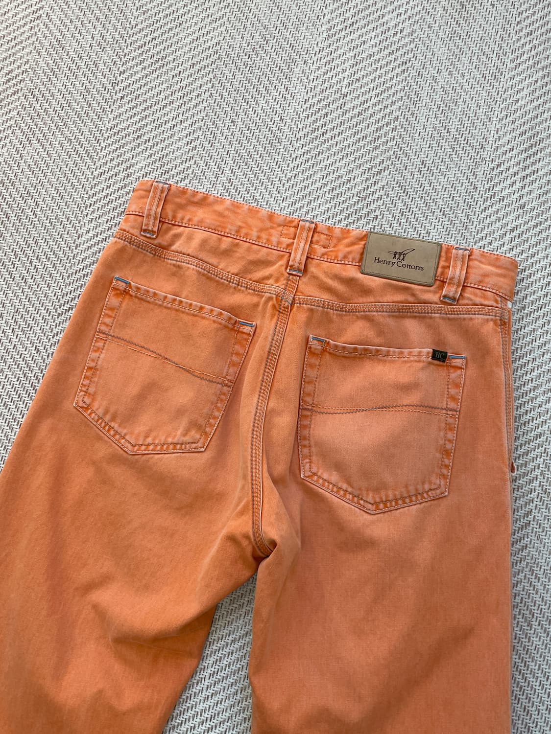 헨리코튼 스트레이트 코튼 팬츠 J04038 상품이미지2