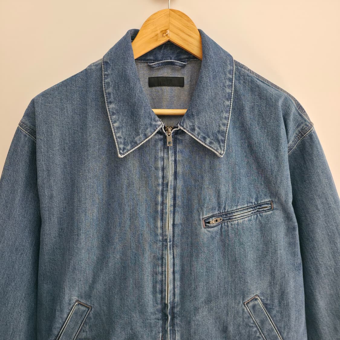 [L] 유니클로 데님 블루종 자켓 상품이미지2