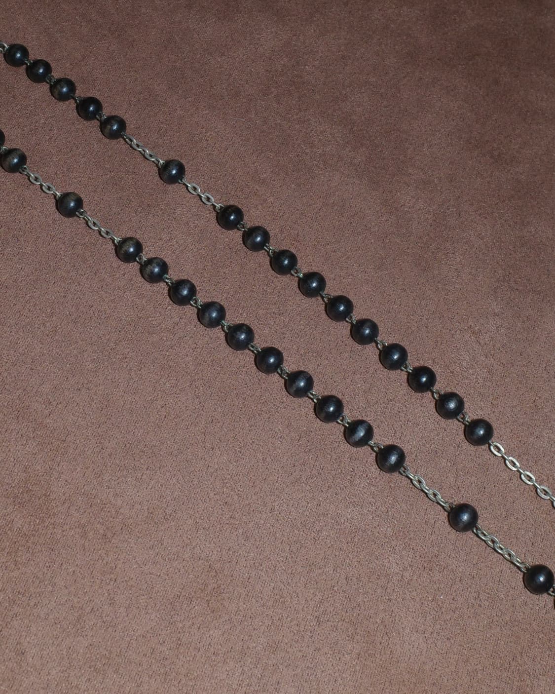 돌체앤가바나 로자리아 블랙 비즈 묵주 목걸이 상품이미지5