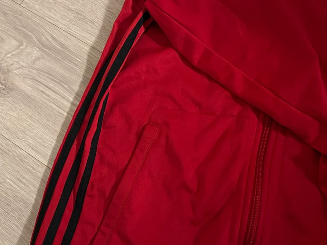 빈티지 아디다스 레드 트랙탑 집업 상품이미지2