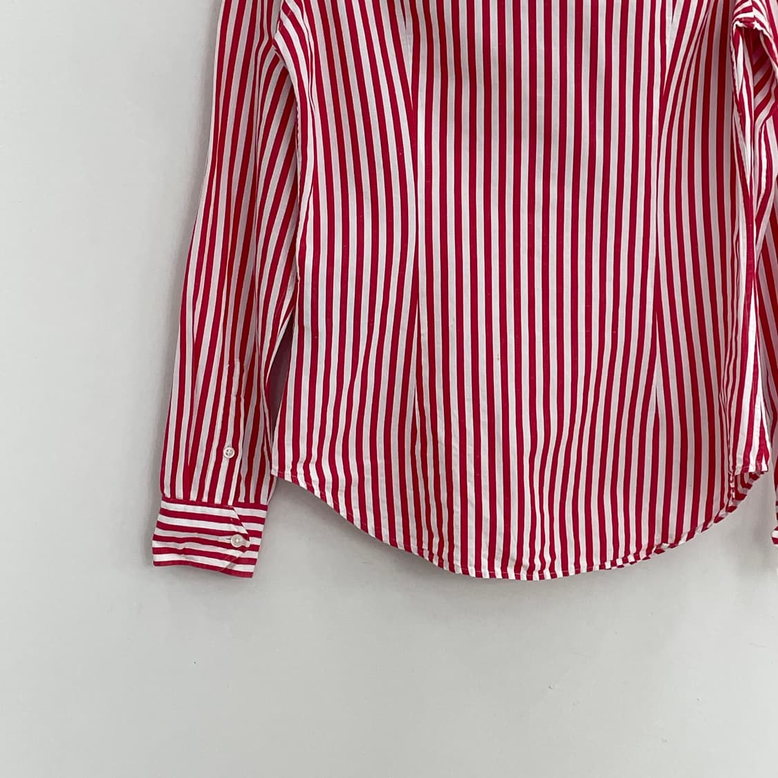 폴로 랄프로렌 린넨 혼방 스트라이프 셔츠 44 상품이미지6