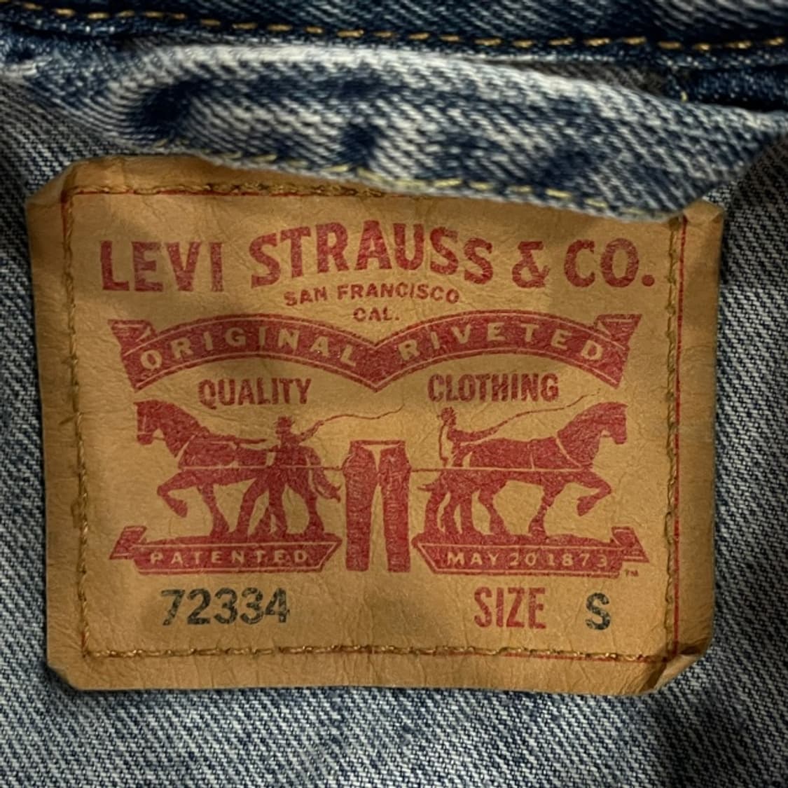 90 리바이스 72334 청자켓  상품이미지3