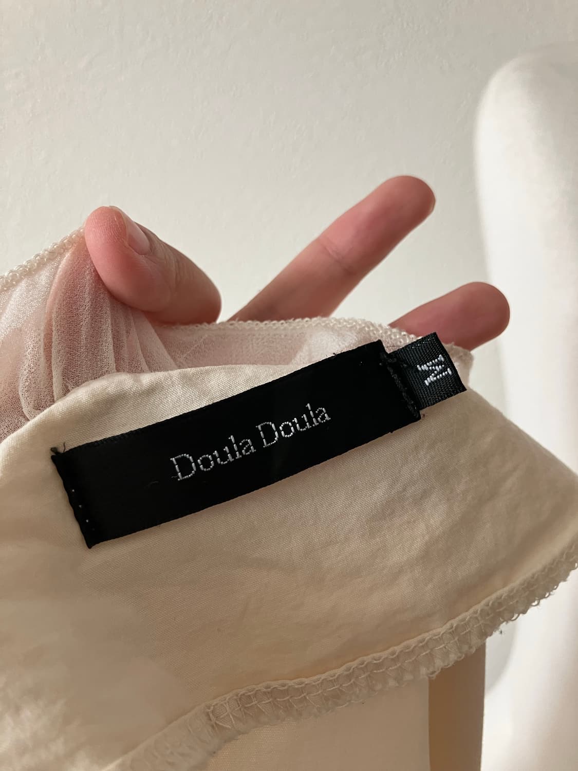 Doula doula 아이보리 프릴 가디건 일본빈티지 모리걸 상품이미지5