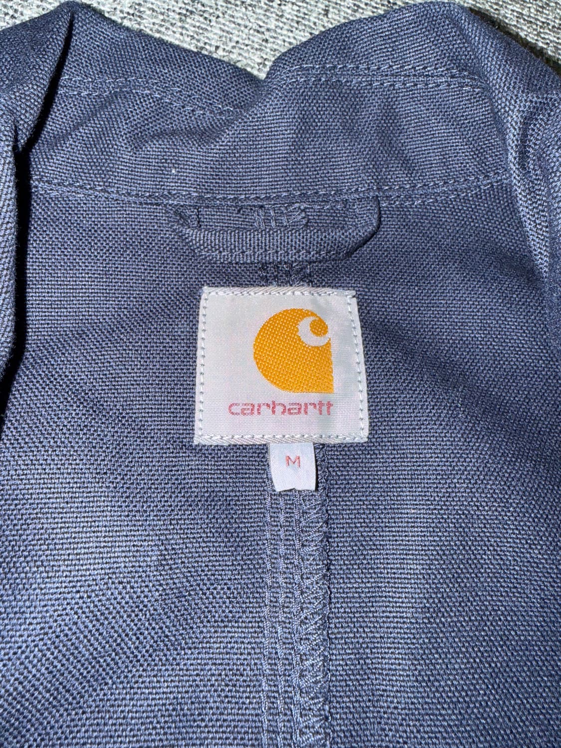 칼하트 롱 초어 코트 네이비 상품이미지2