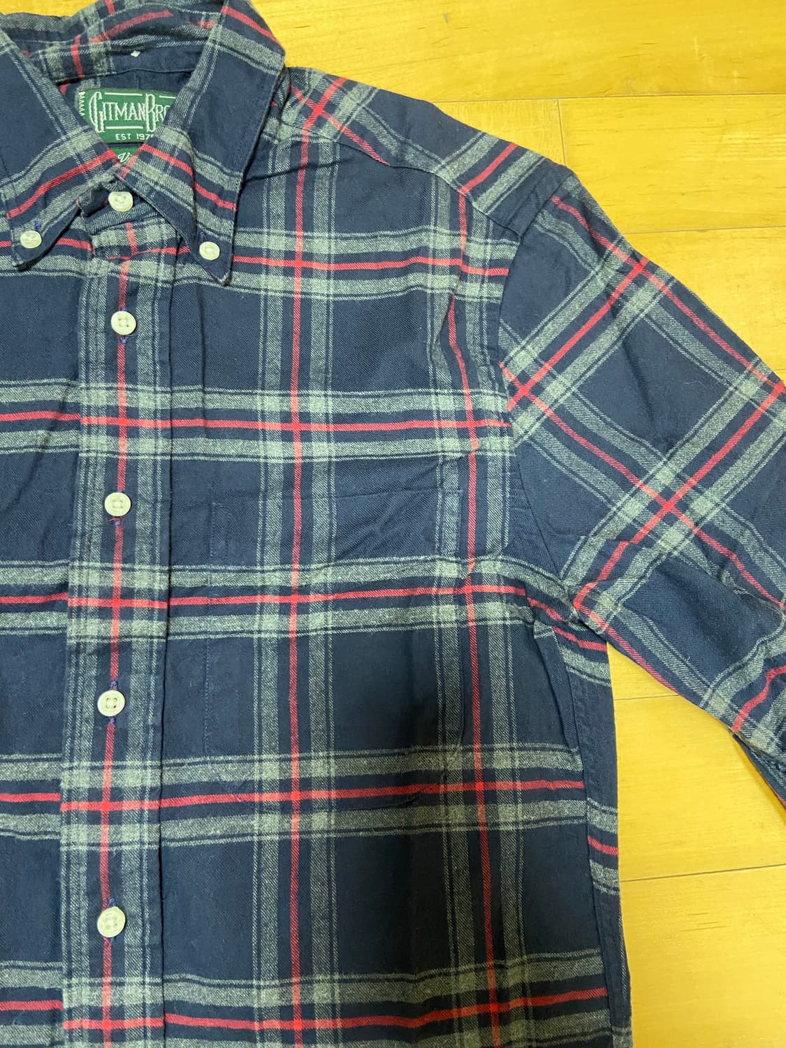 Gitman Bros 플라넬 셔츠 S 상품이미지5