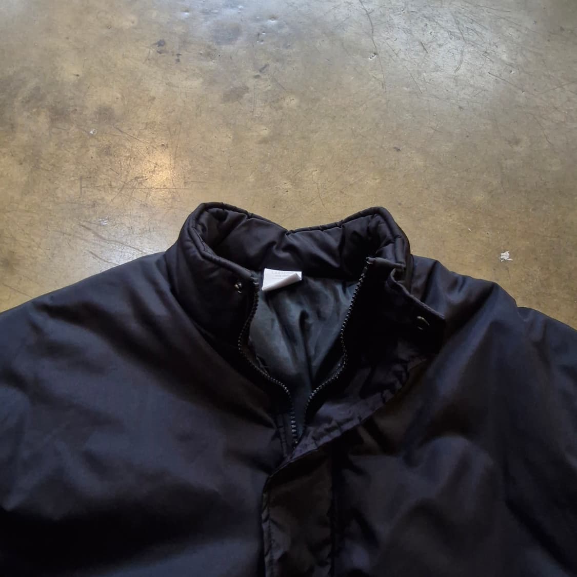 랩스튜디오 블랙 패딩 점퍼 F 상품이미지5