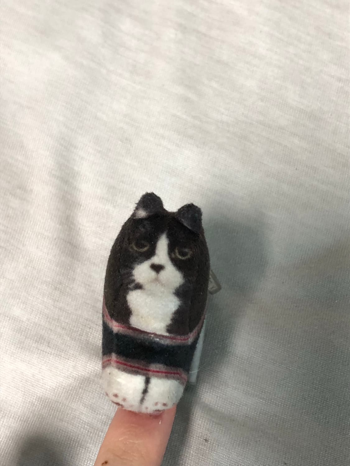 폴리테루 수베니어 캣 키링 블랙 (턱시도) 상품이미지3