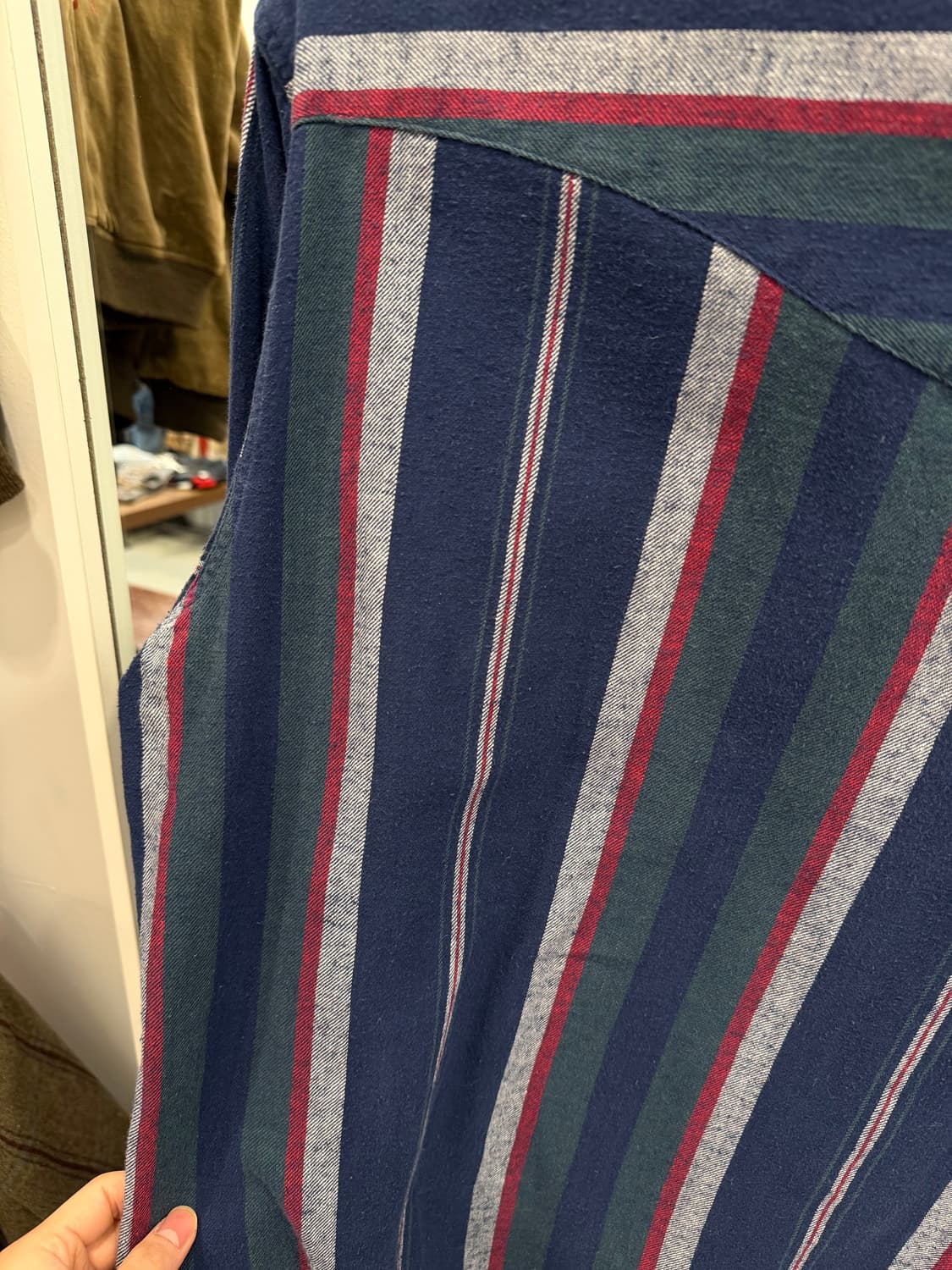 90s Wrangler 랭글러 스트라이프 웨스턴 셔츠 상품이미지7