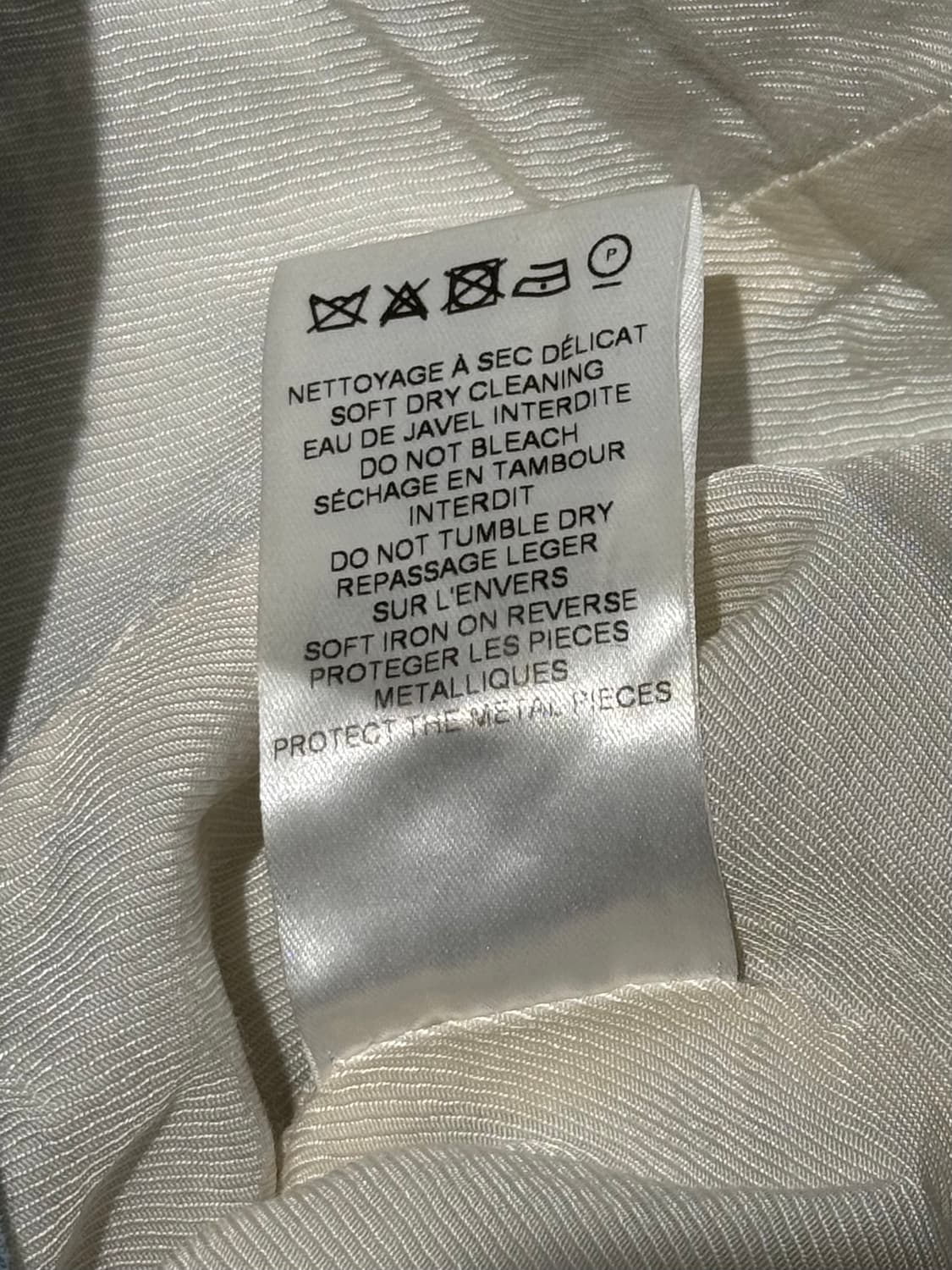 발망 트위드 패널 데님 골드 버튼 미니 스커트 상품이미지9