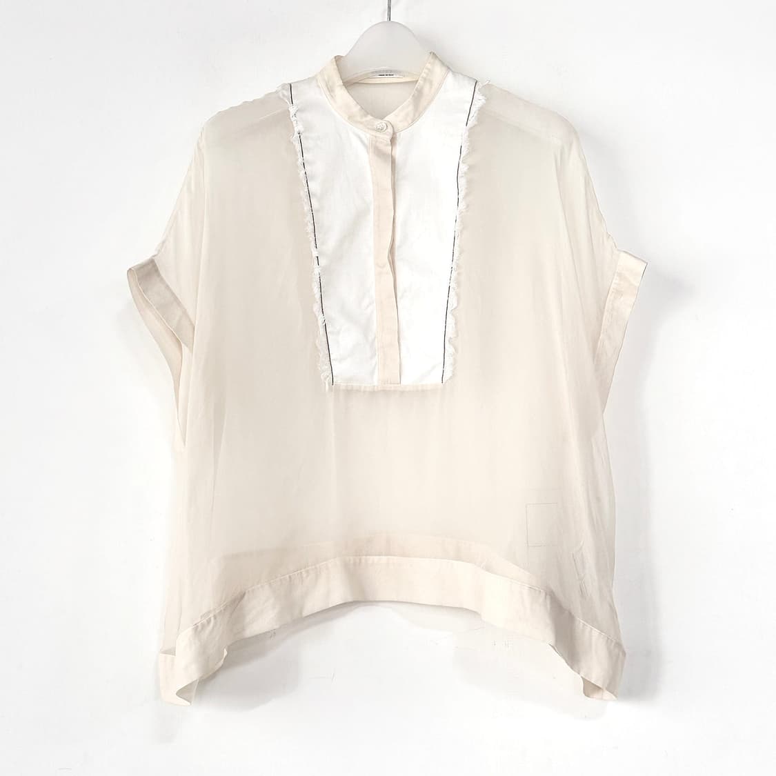 브루넬로쿠치넬리 프린지 비즈 블라우스 상품이미지1