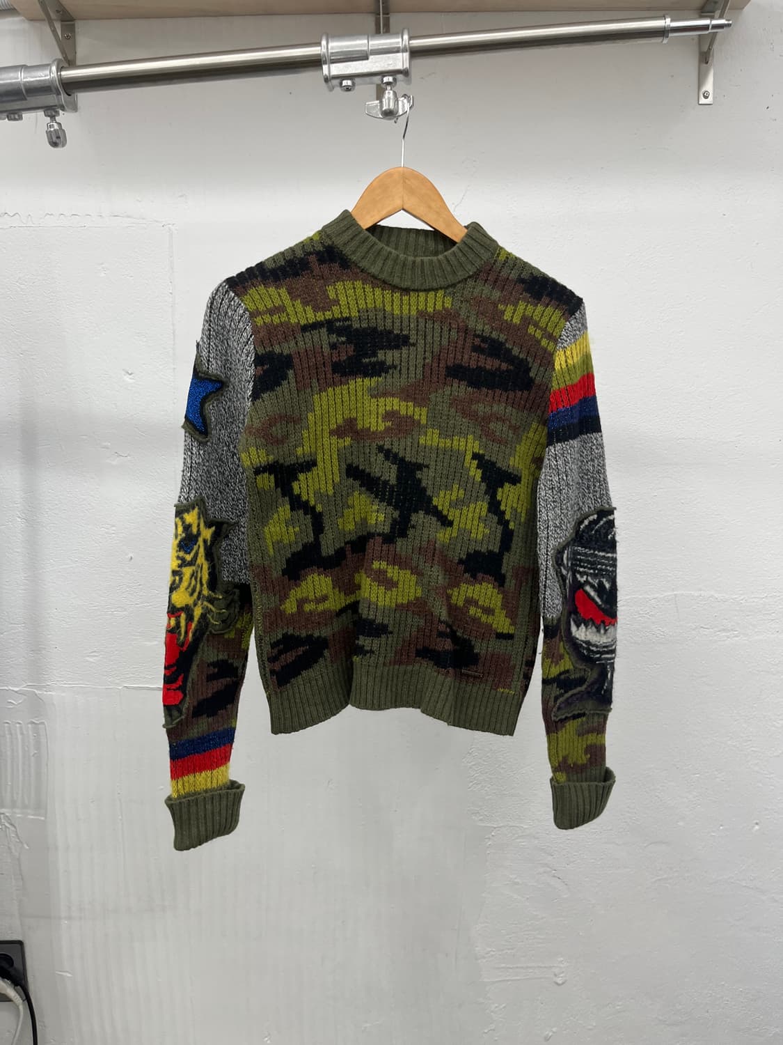 ~66) DIESEL MILITARY Y2K 니트 상품이미지1