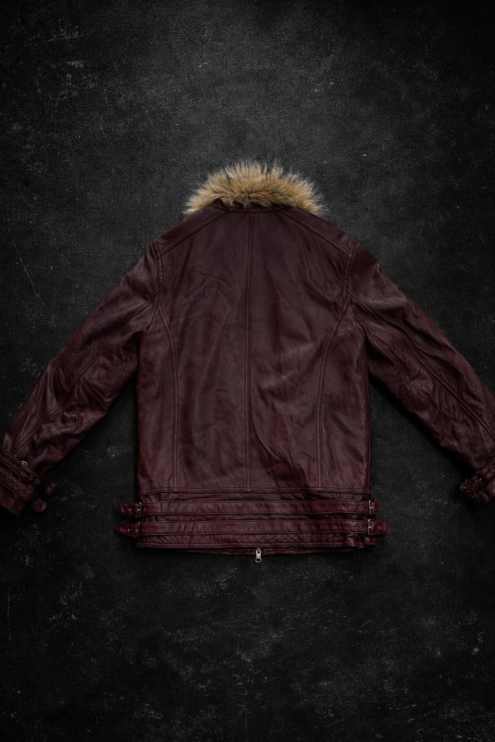 Jackrose 00s lamb skin trimming fur jack 상품이미지2