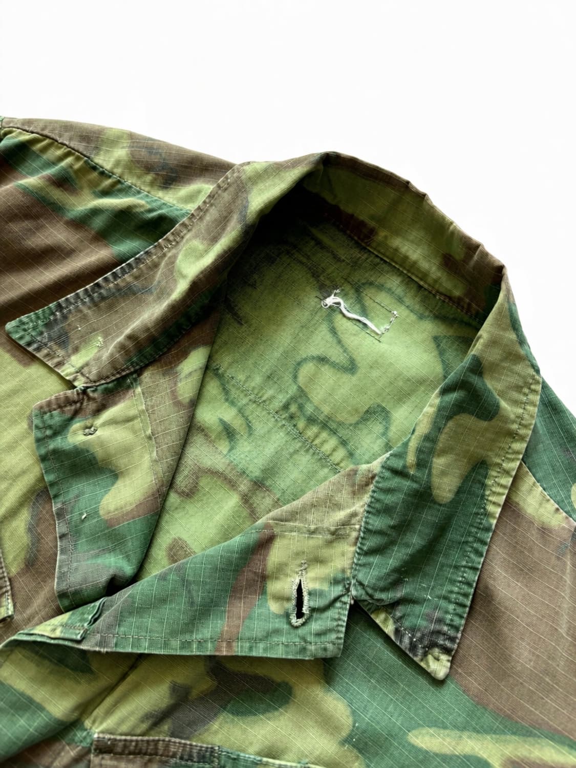 60's 미군 ERDL 카모 정글 퍼티그 자켓 M-R 상품이미지7