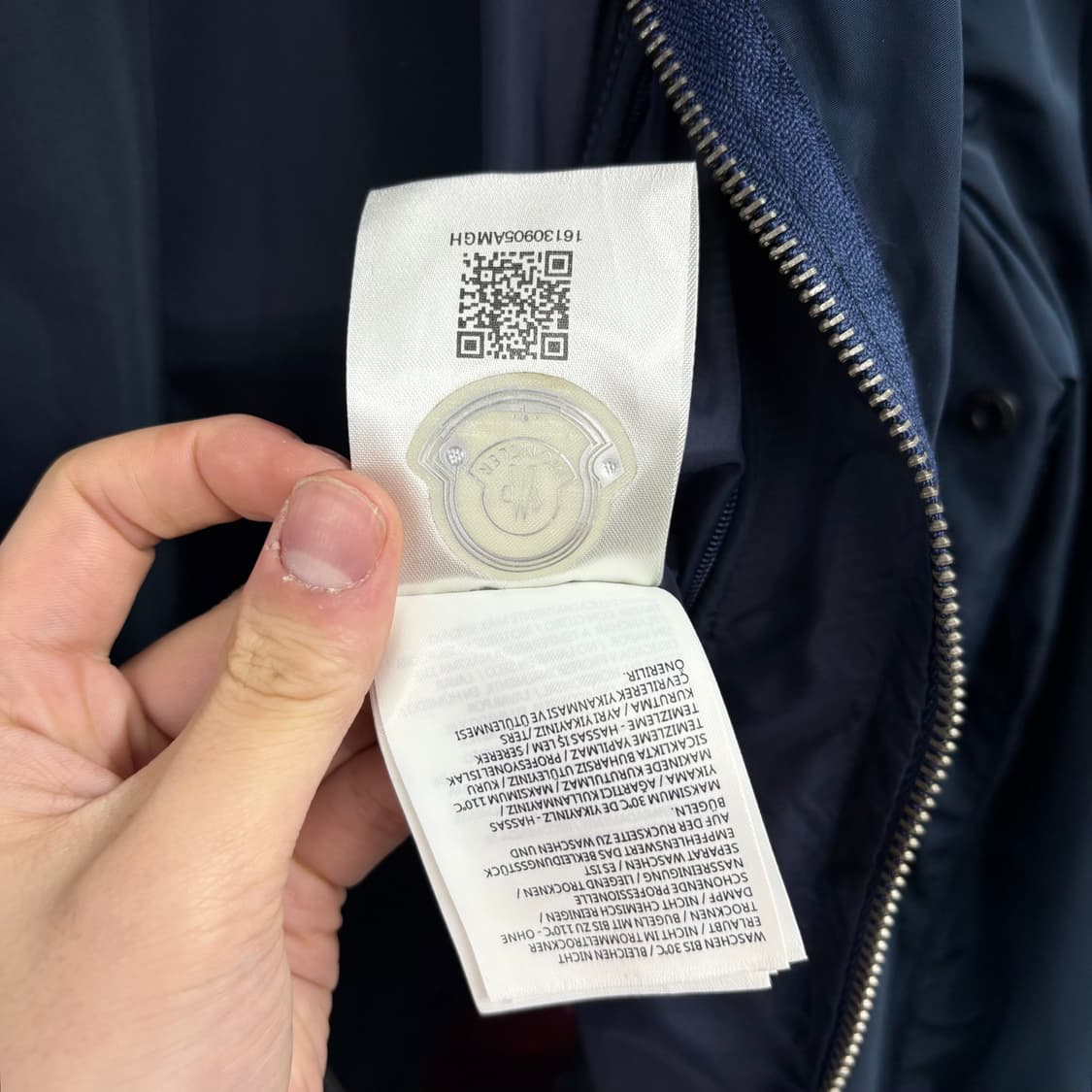 (M) 몽클레어 하이브리드 나일론 바람막이 자켓 상품이미지8