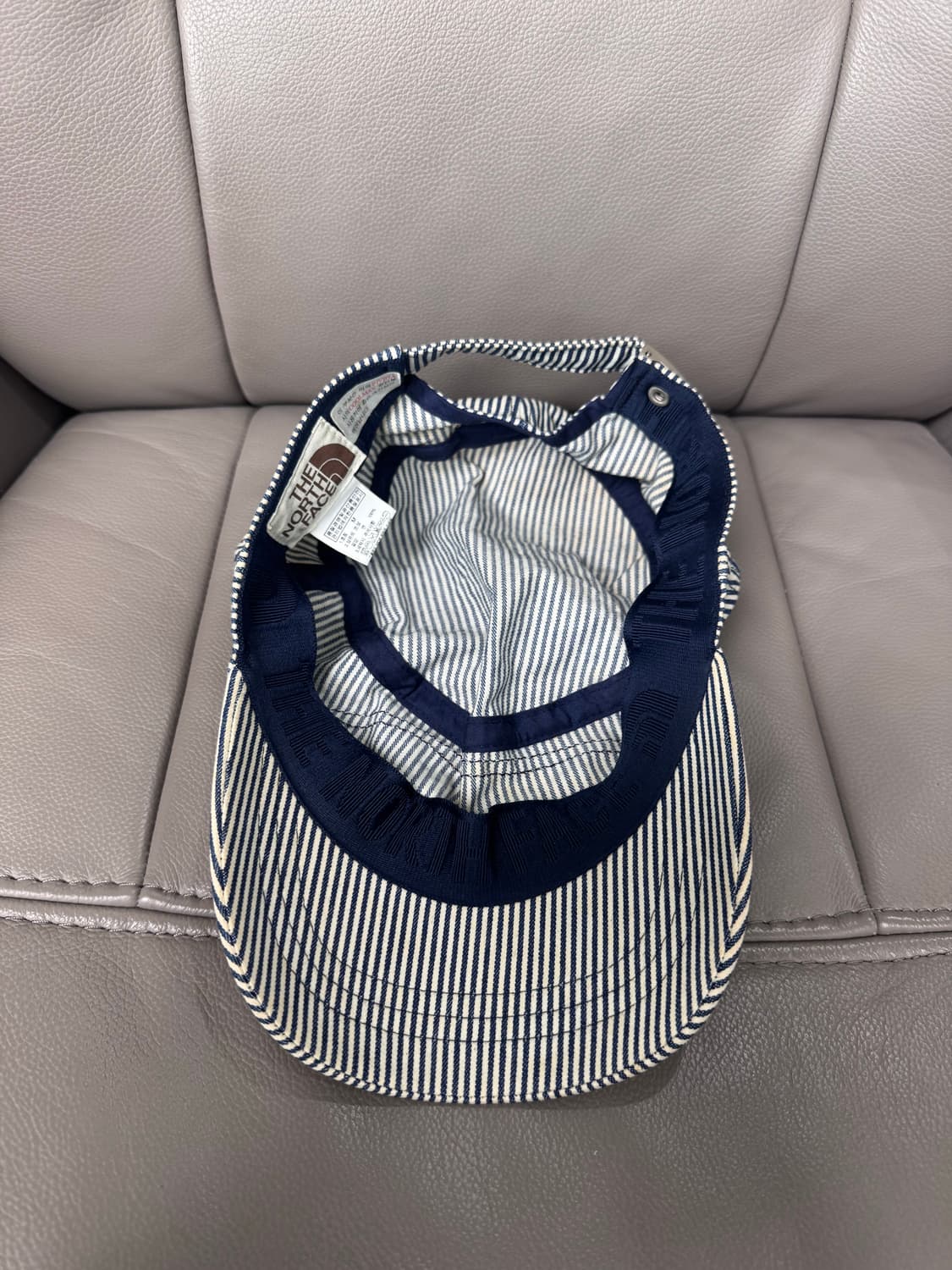 노스페이스 스트라이프 네이비 캠프캡 상품이미지6