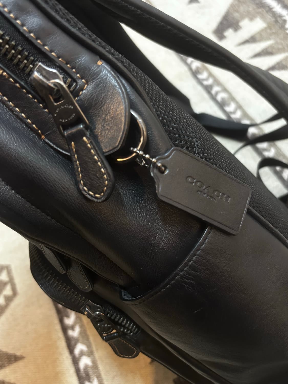 코치 가죽 백팩  상품이미지5