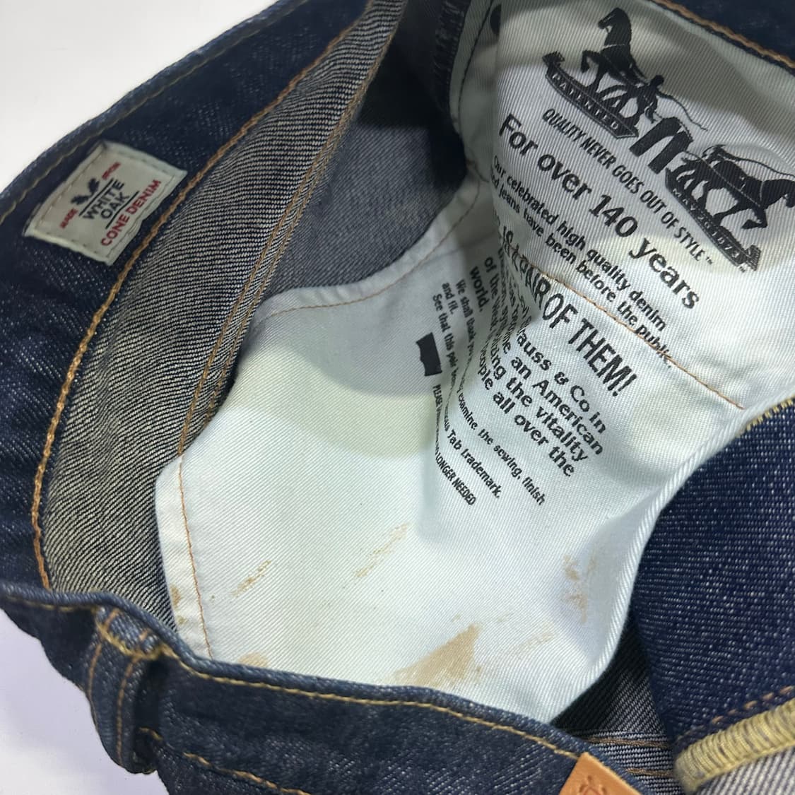 Levi's 511 진청 세미 와이드 팬츠 상품이미지3