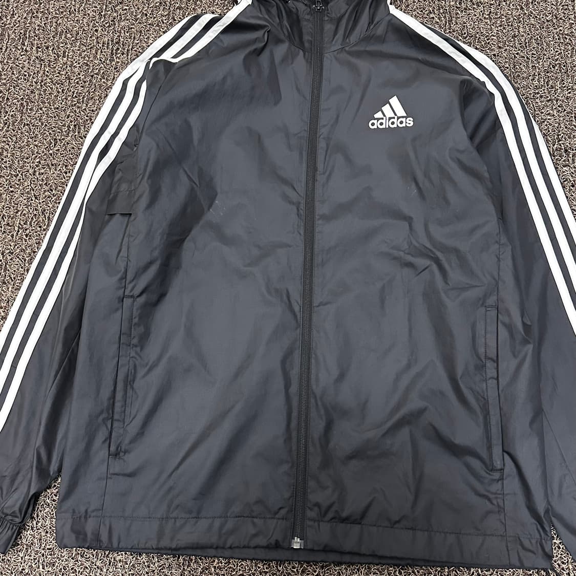 아디다스 바람막이 자켓 블랙 L 상품이미지4