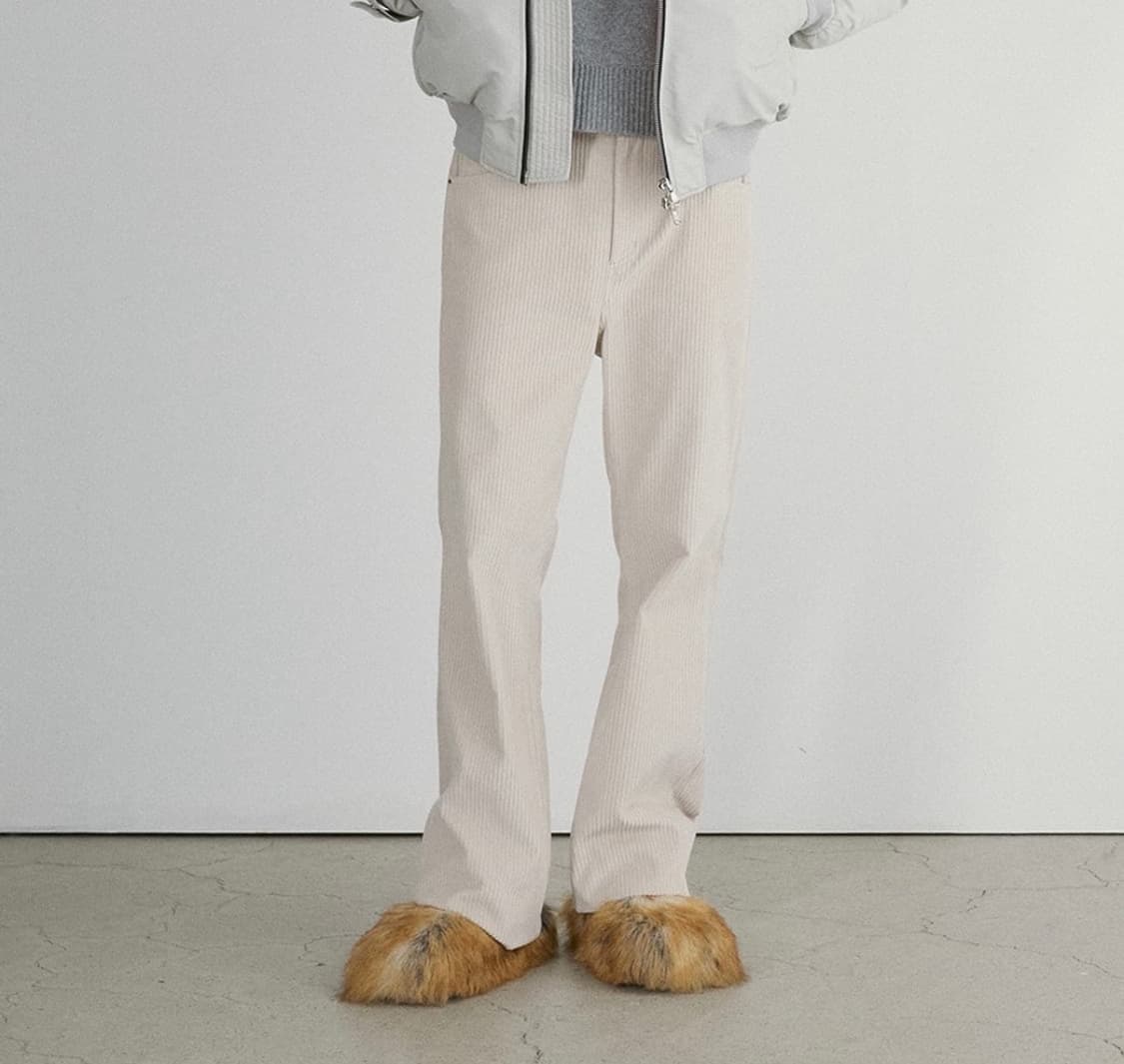 [새상품] 24FW 렉토 코튼 코듀로이 팬츠 라이트 세피아 상품이미지1