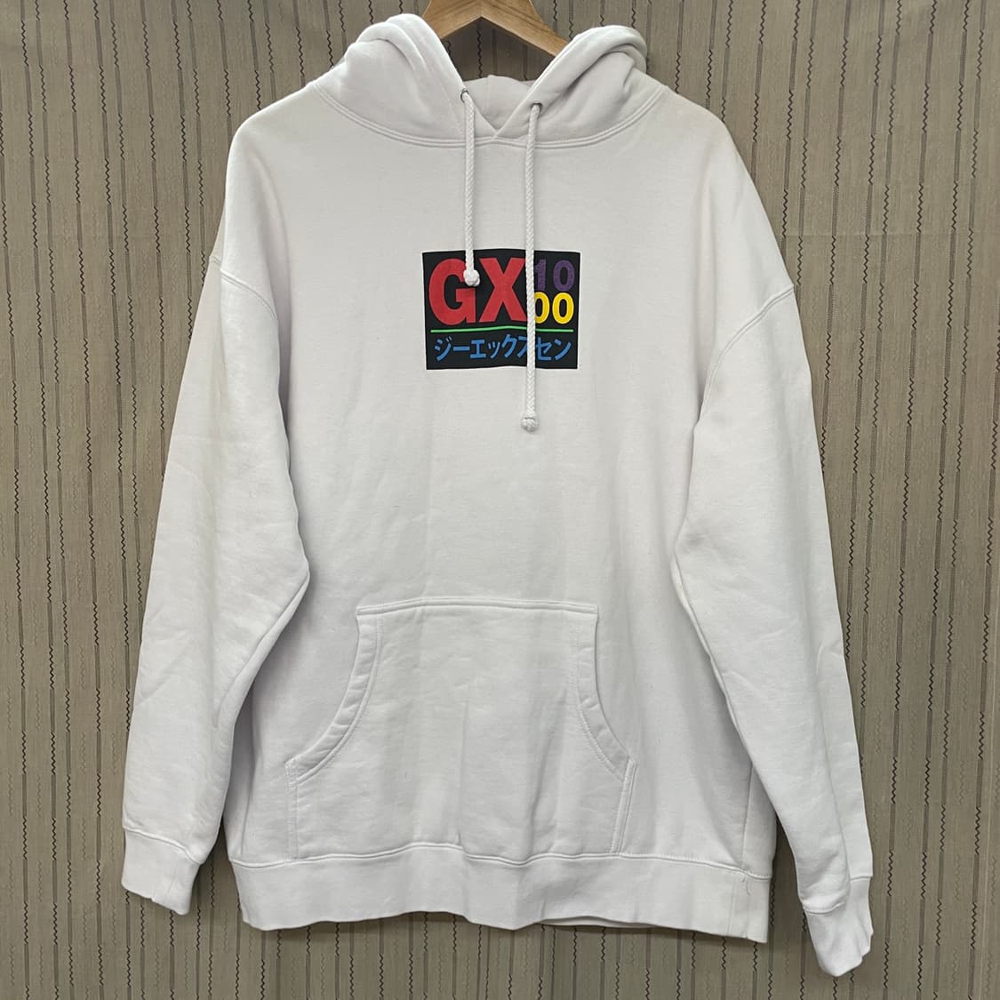 [XL] GX1000 후디 후드 화이트 엑스라지 스케이트보드 스케이터 상품이미지1