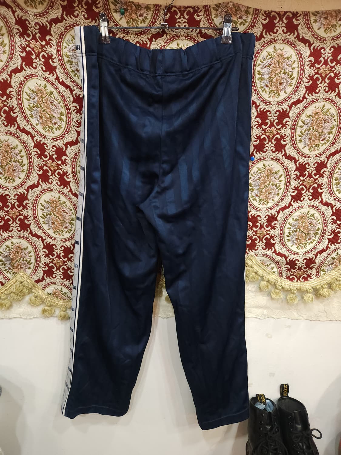 푸마 사이드라인 트레이닝 팬츠 일본판 네이비/그레이

 상품이미지6