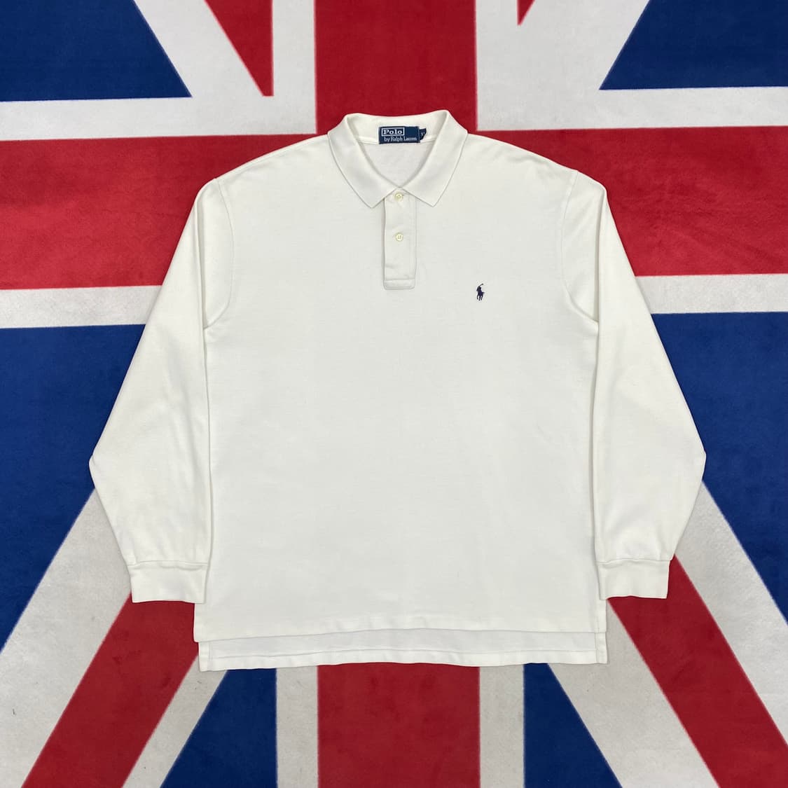 폴로 화이트 카라티 XL  상품이미지1