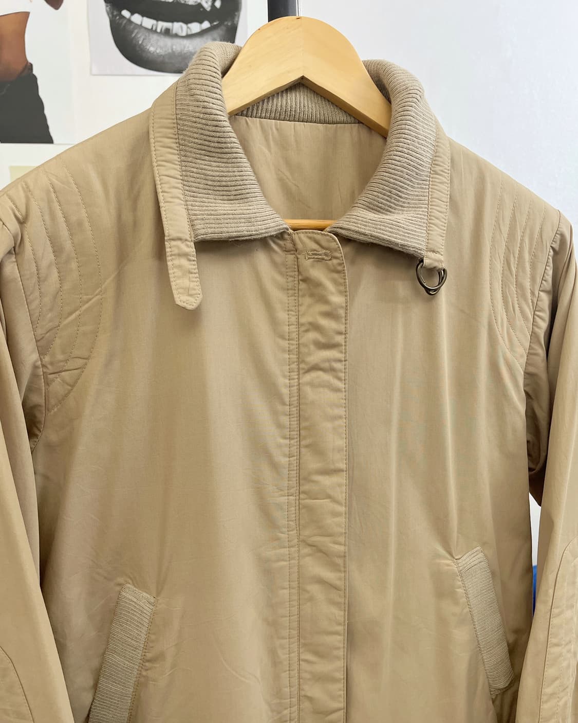 올드 빈티지 리버시블 코튼 블루종 자켓 상품이미지8