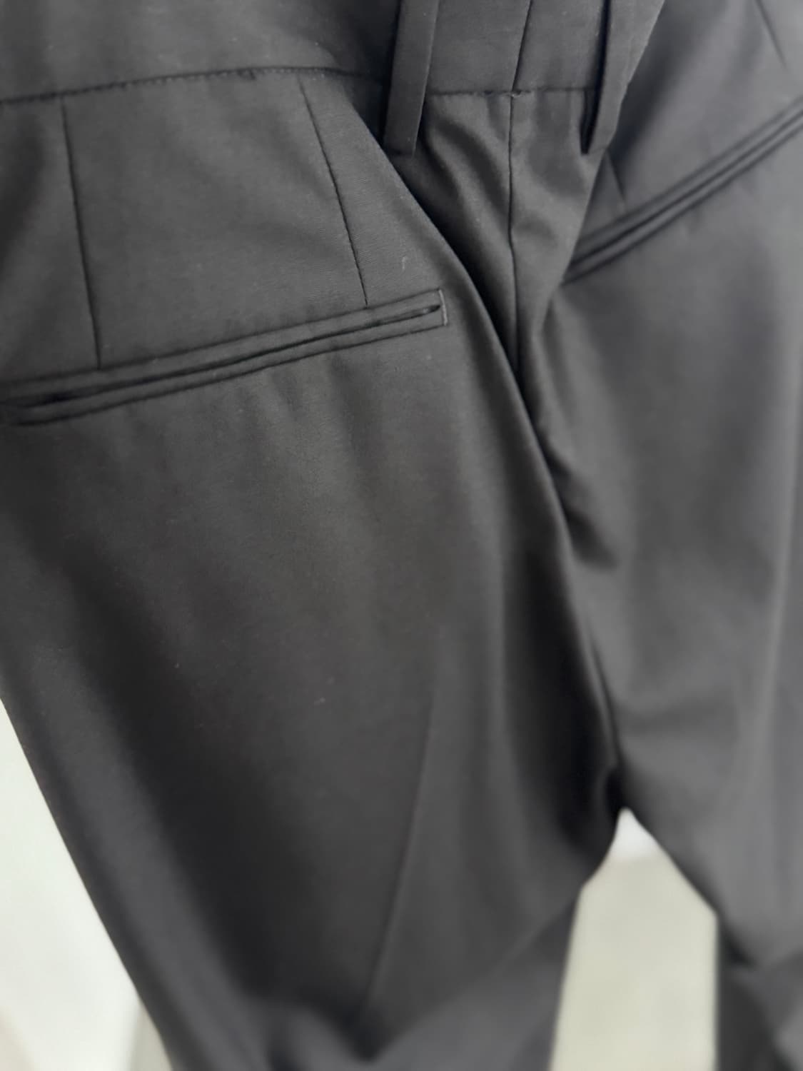 자라 올블랙 수트 세트 M 상품이미지8