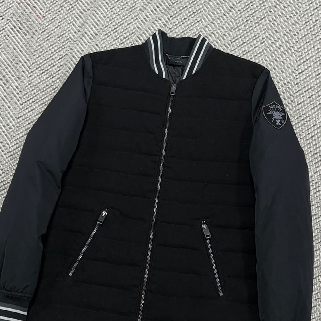 디젤 패디드 롱 자켓 v3078 상품이미지3