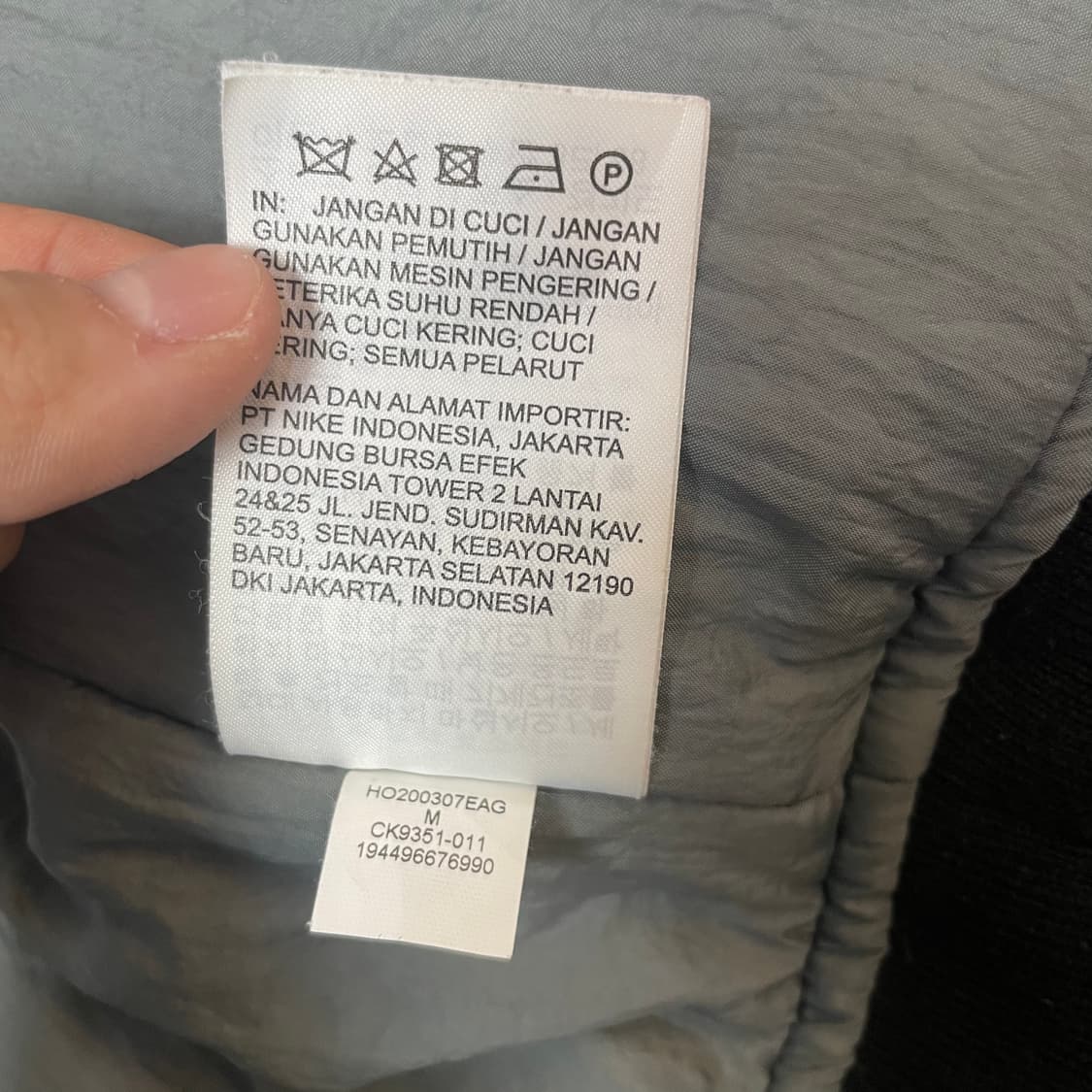 조던 자수 빅로고 DNA 울 바시티 자켓 M 상품이미지8