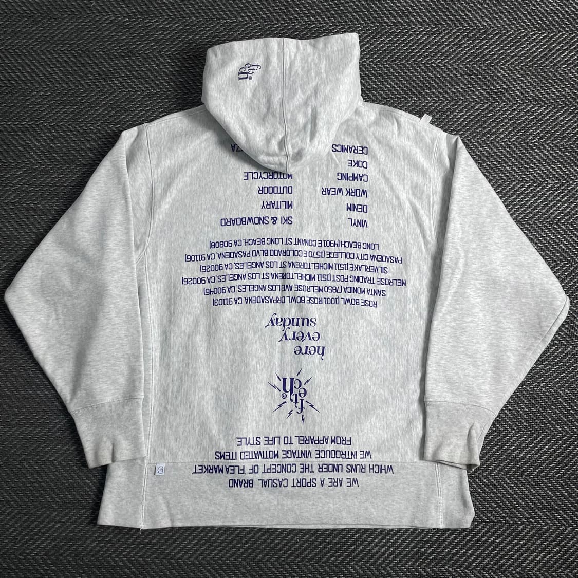 Fetch 선데이 프린팅 피그먼트 후드 티셔츠y 3819 상품이미지6