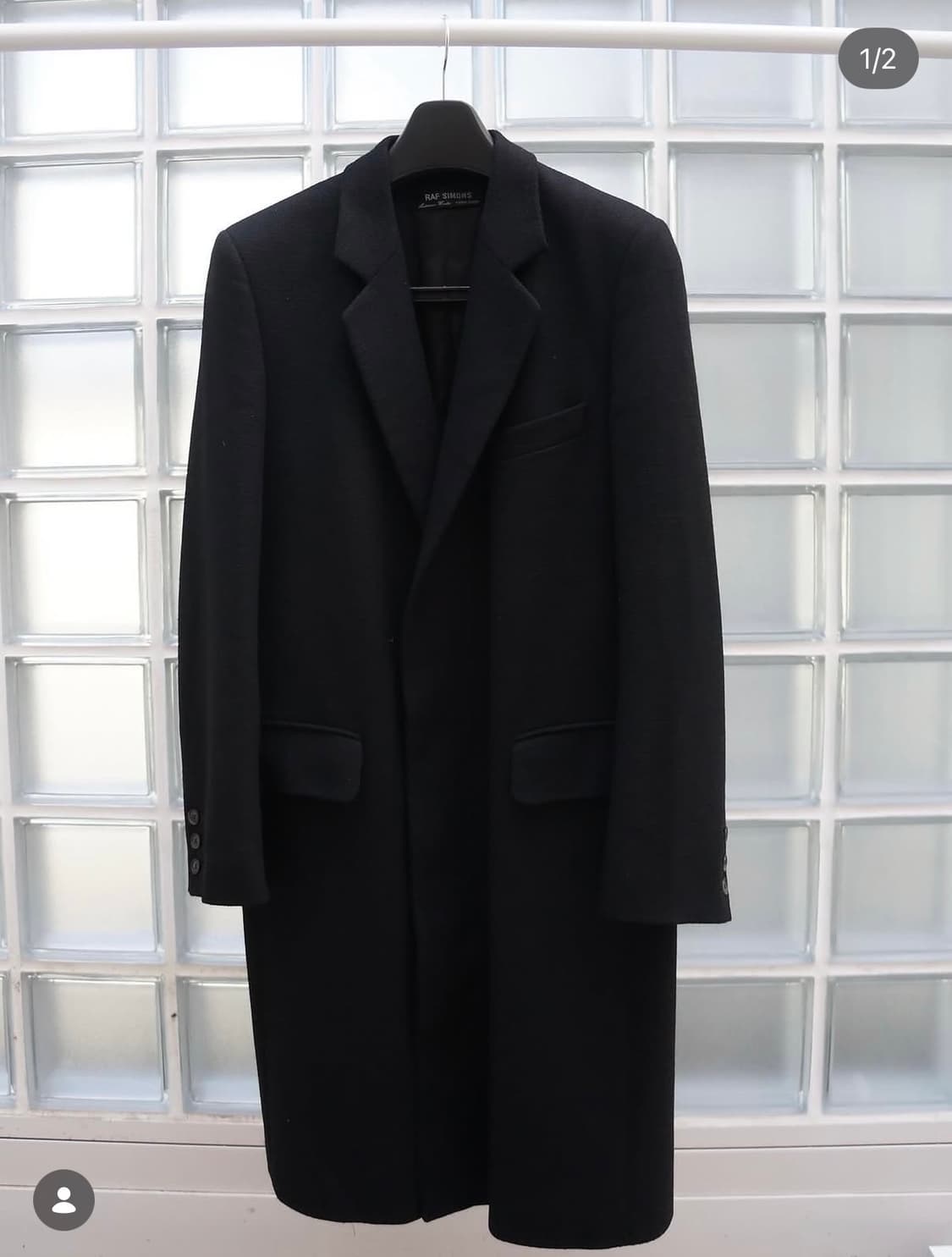 raf simons 99aw wool coat 상품이미지1